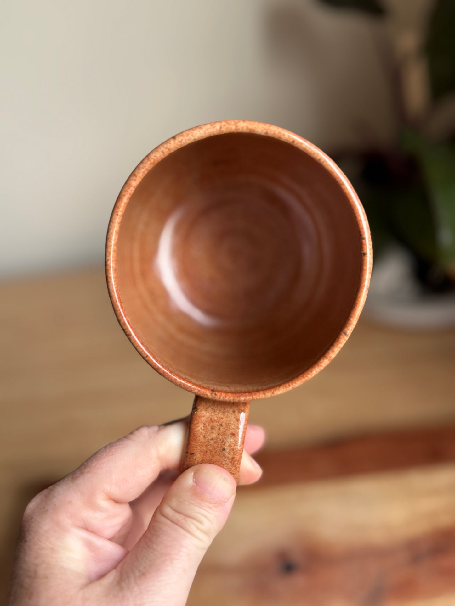 Rust Spooky Pumpkin Mug