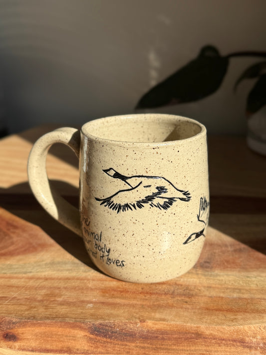 Wild Geese Mug - Soft Animal B