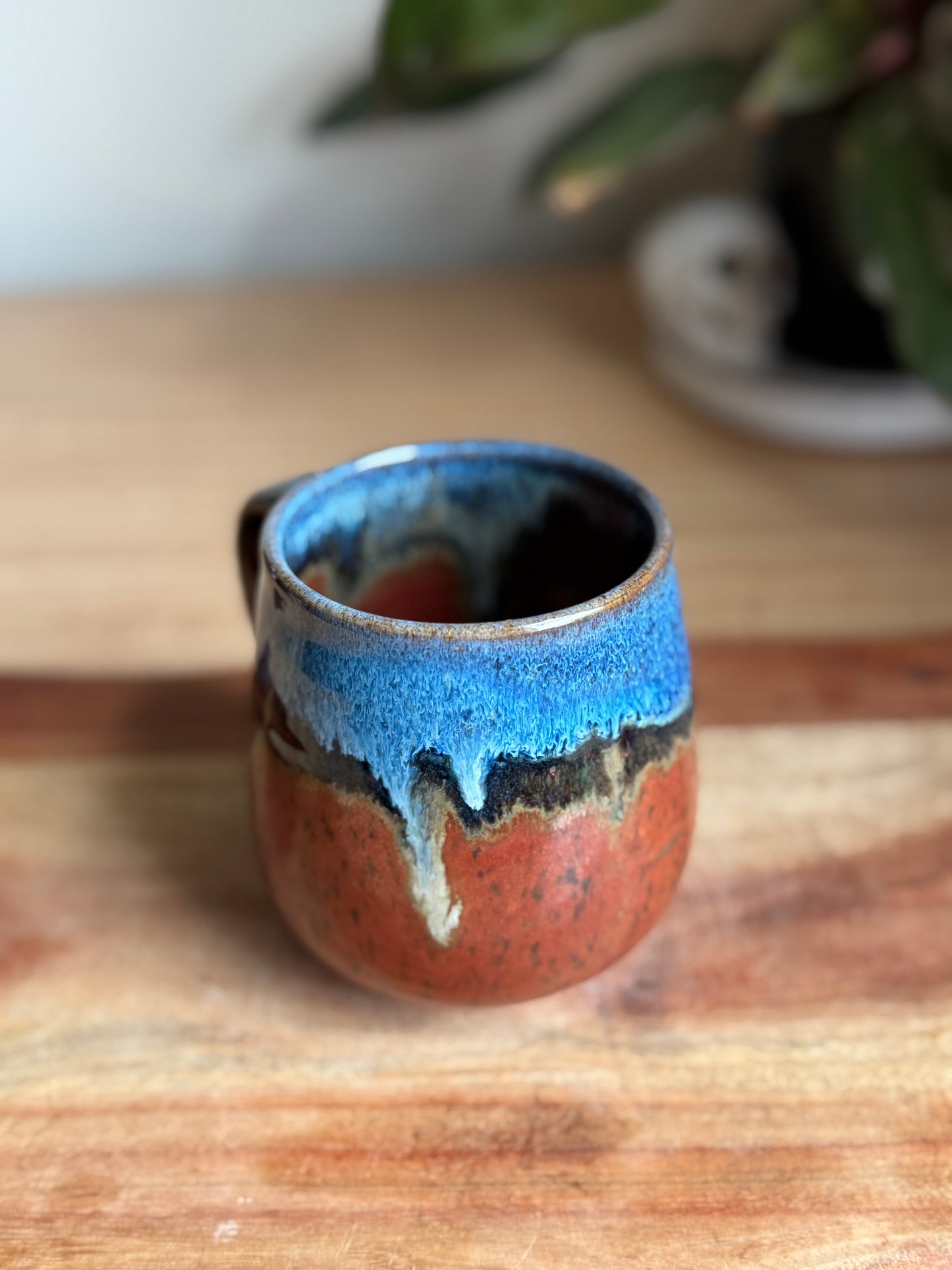Rust/Blue Mug
