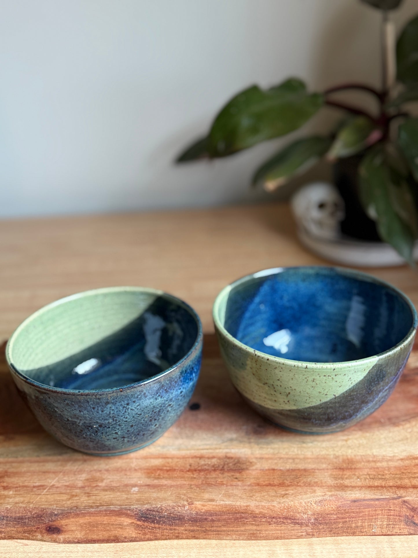 Blue and Green Bowls (Set)
