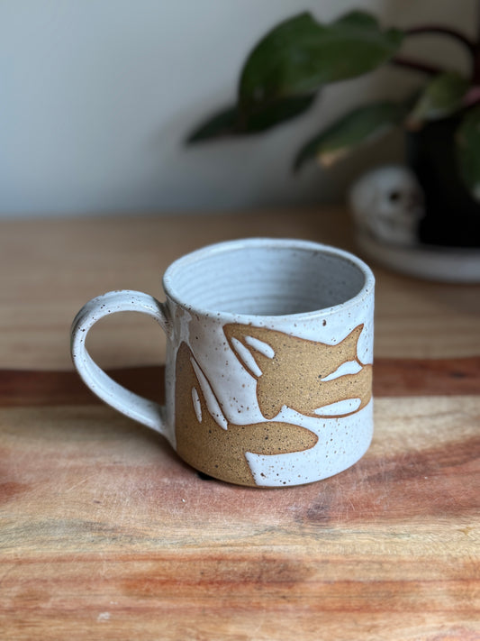 Orca Mug - Gloss White B