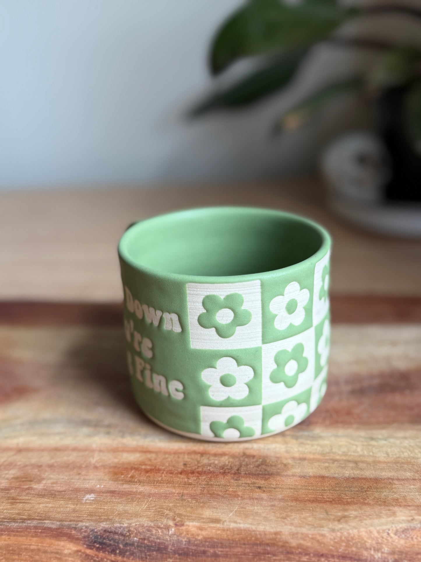 Slow Down Mug - Green