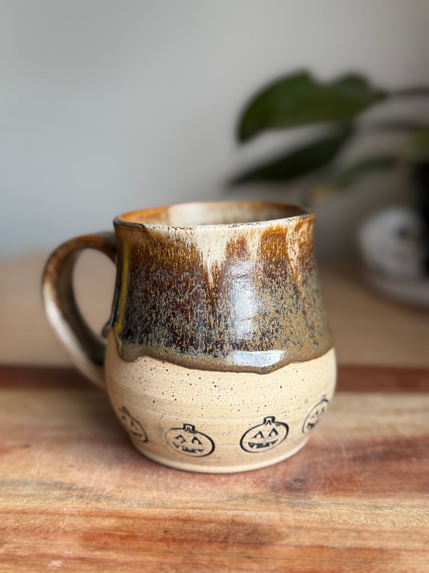 Rust Pumpkin Mug