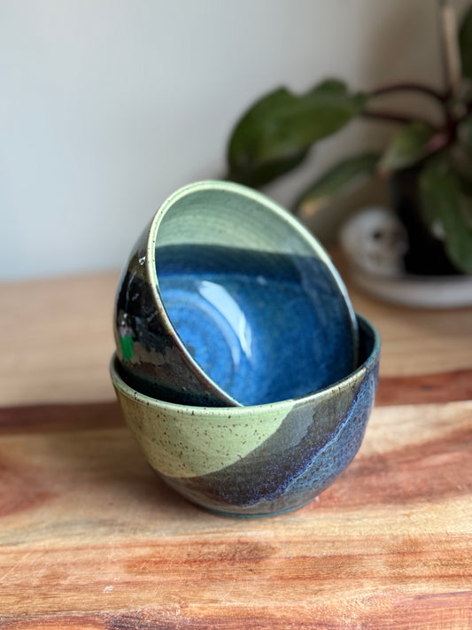 Blue and Green Bowls (Set)