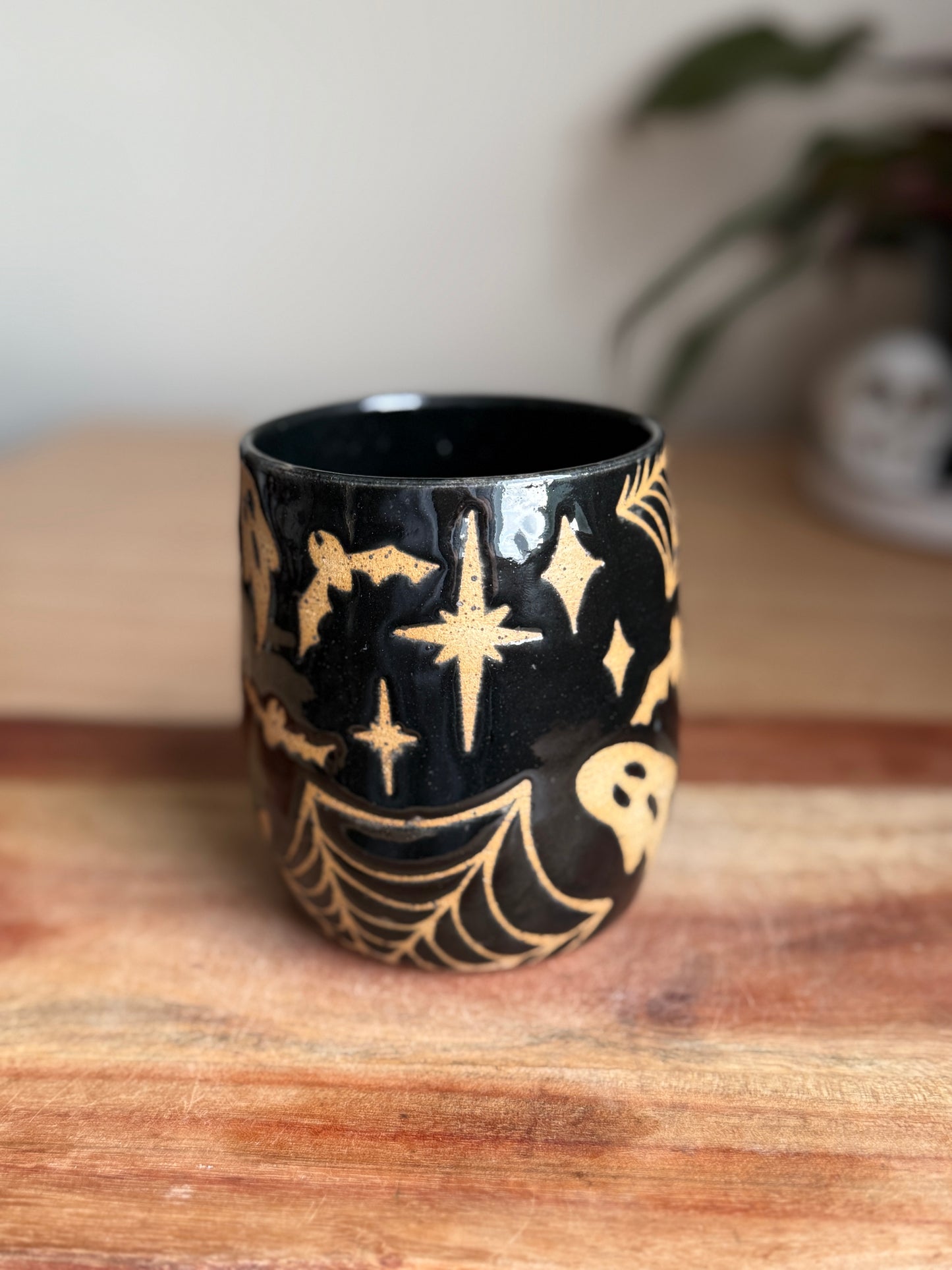 Black “Let’s Get Spooky” Mug