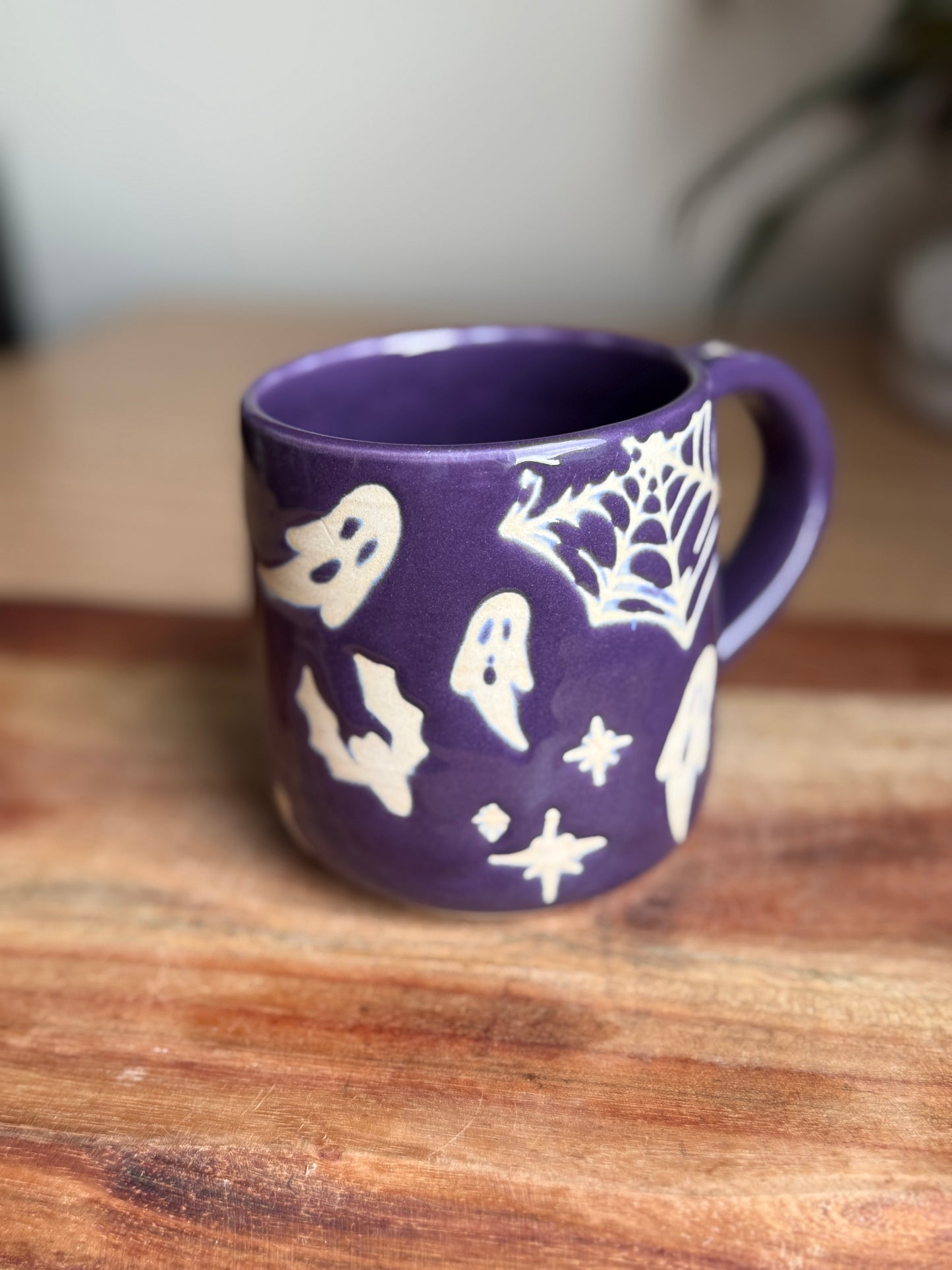 Purple “Spooky Bitch” Mug