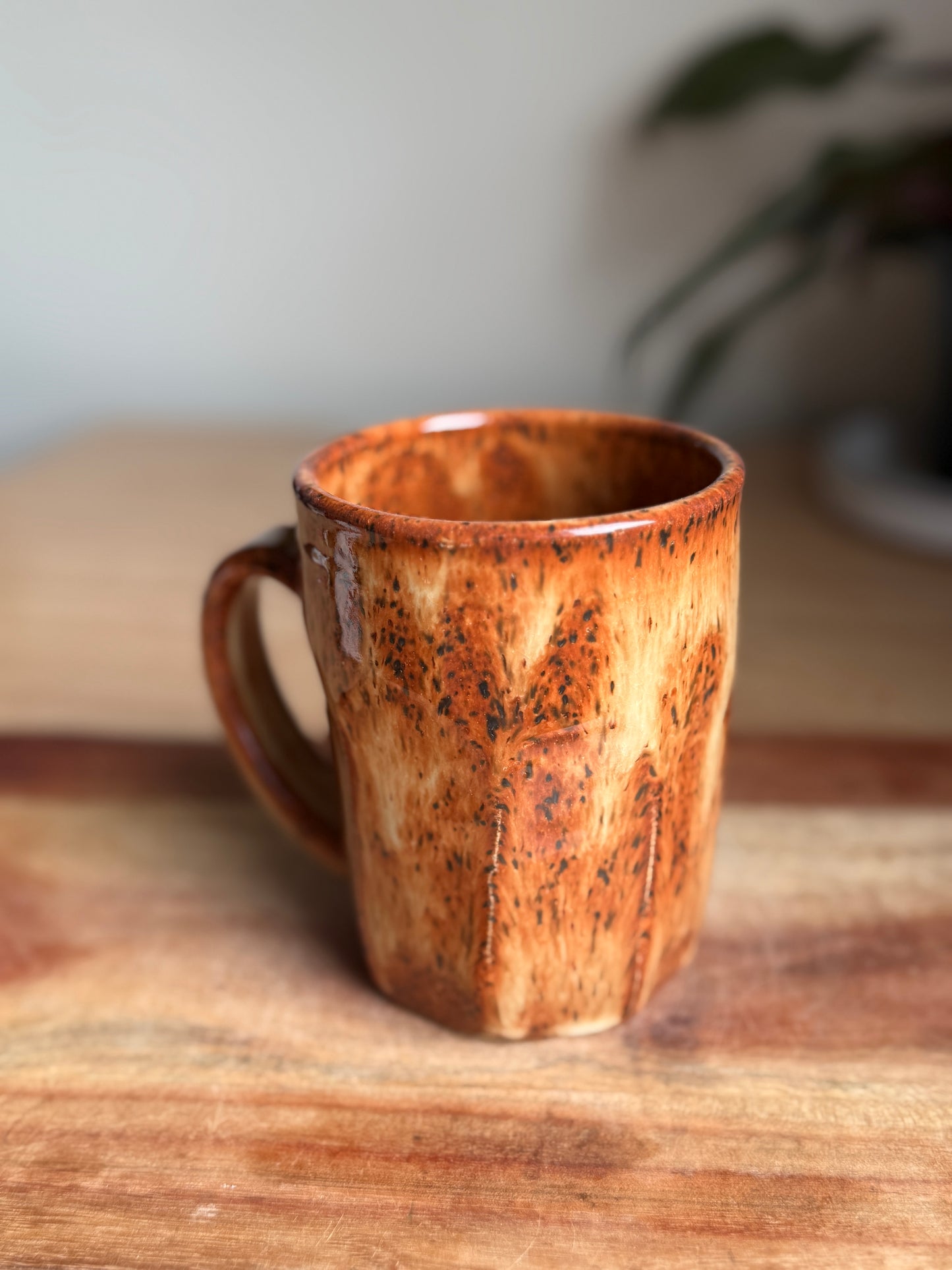 Angular Brown Mug