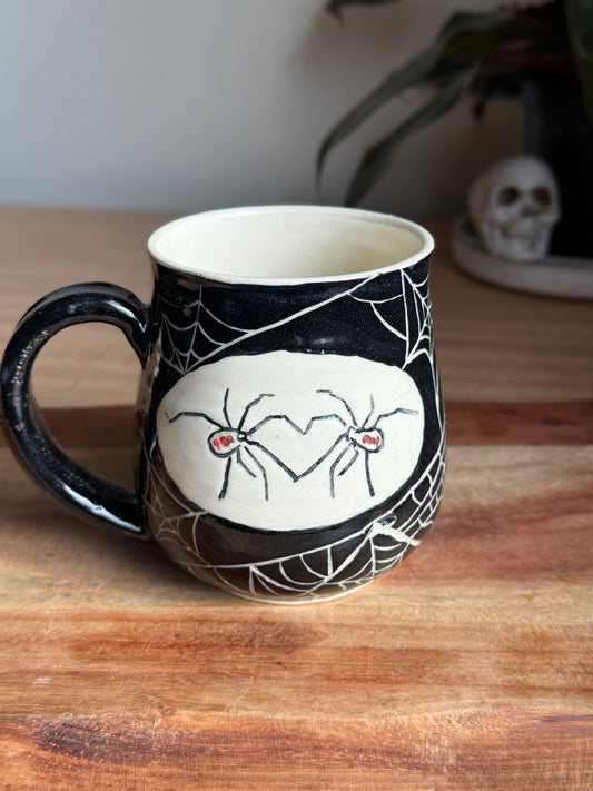 Spiderweb Love Mug B