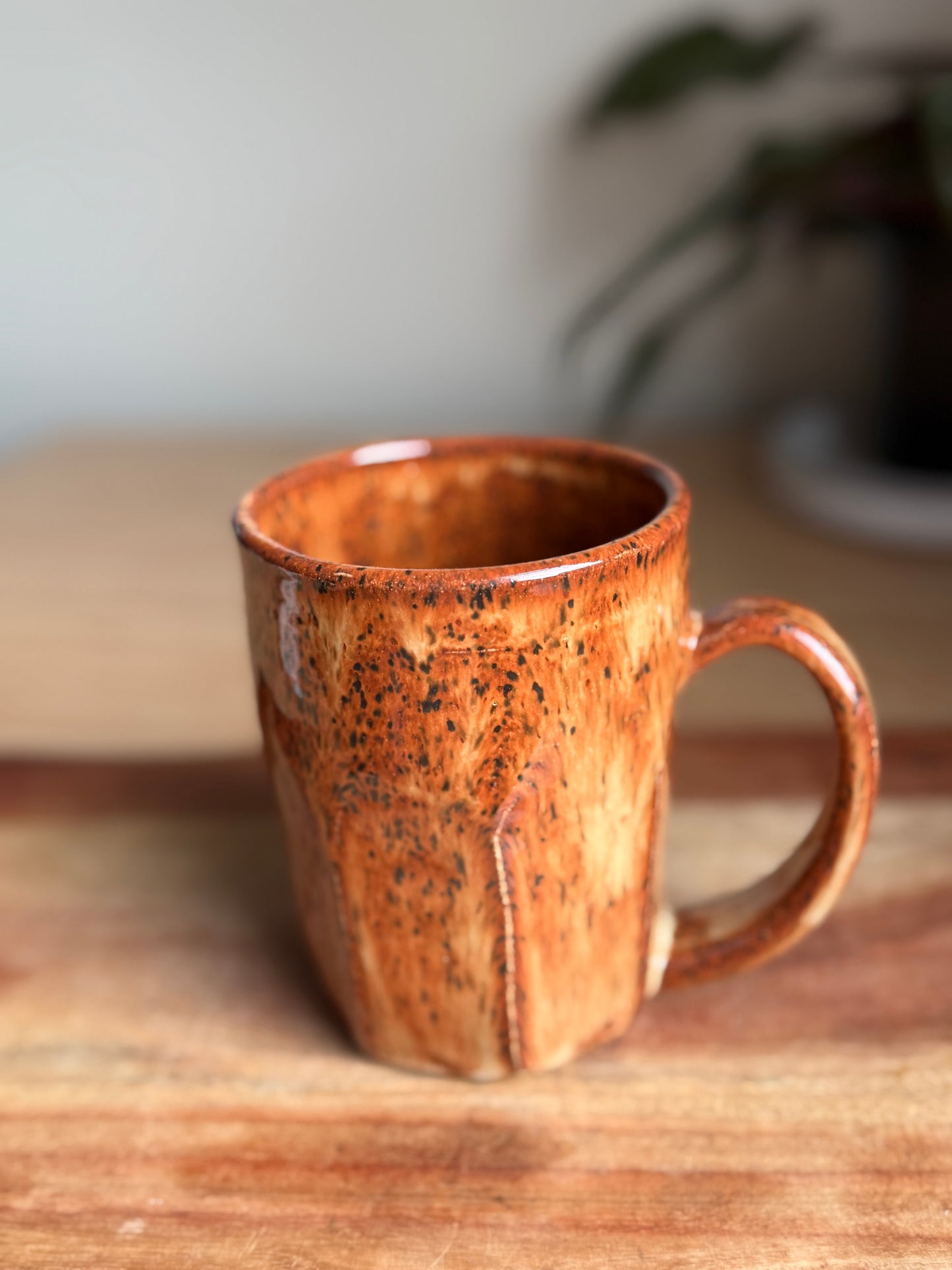 Angular Brown Mug