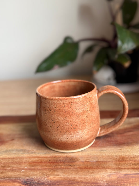 Rust Spooky Pumpkin Mug