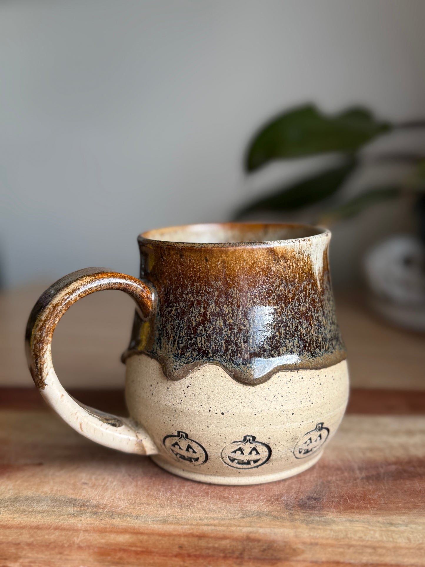 Rust Pumpkin Mug