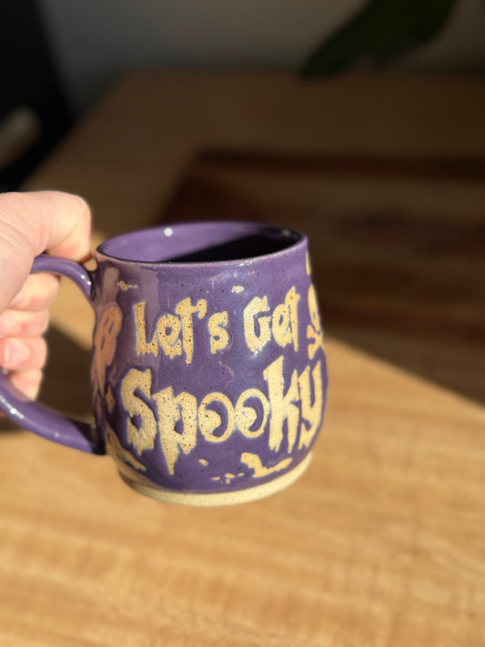 Purple “Let’s Get Spooky” Mug