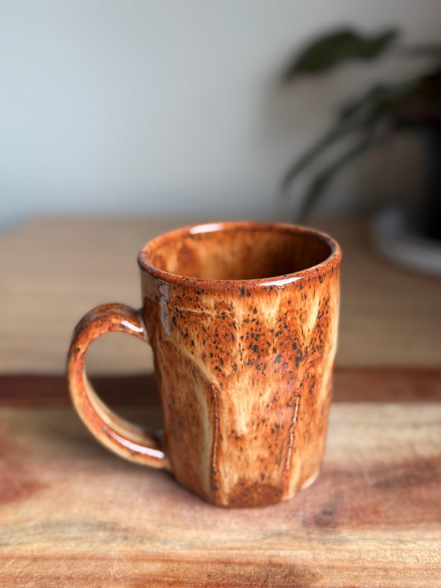 Angular Brown Mug