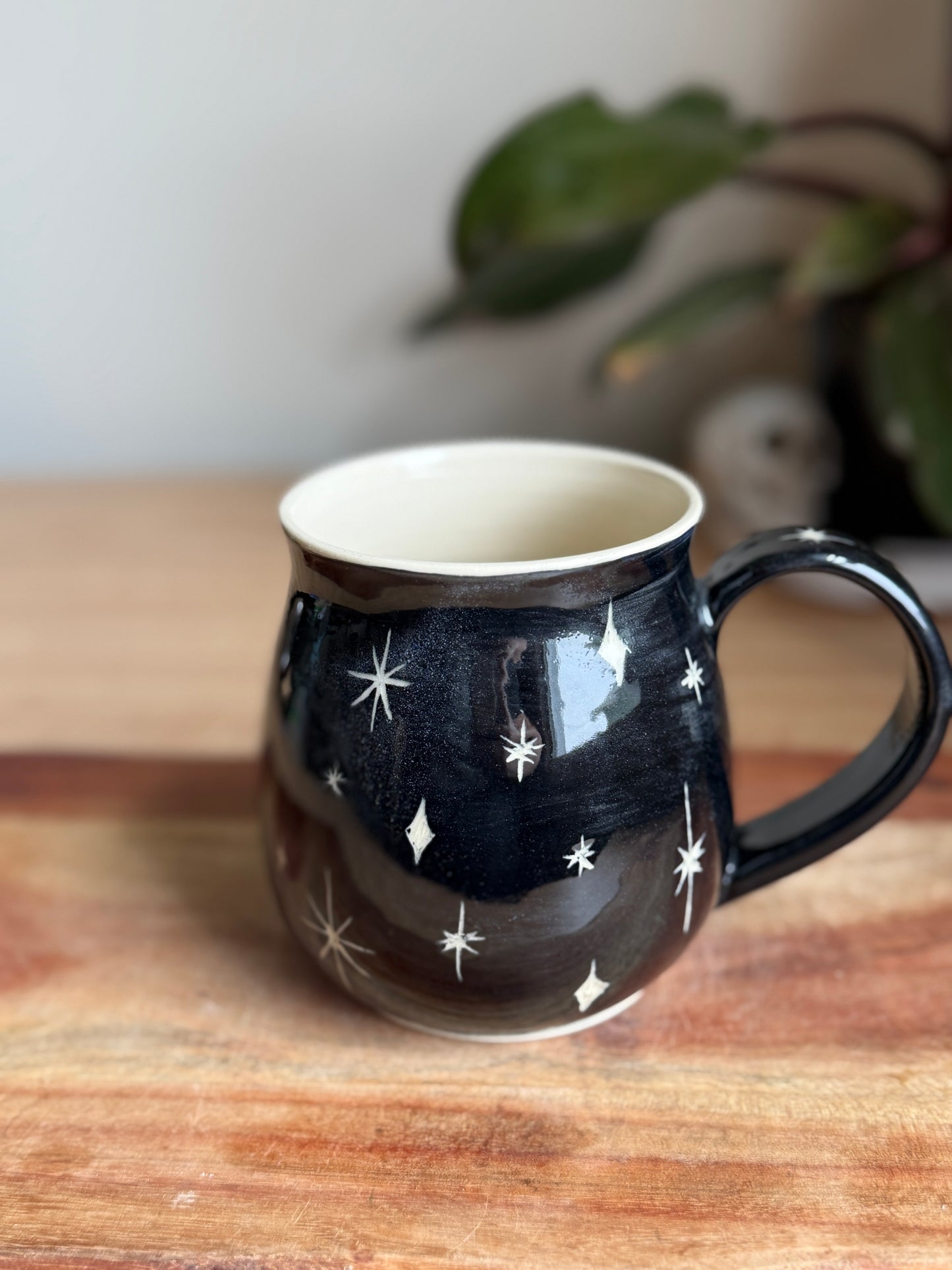 Ghost Trio Carved Mug