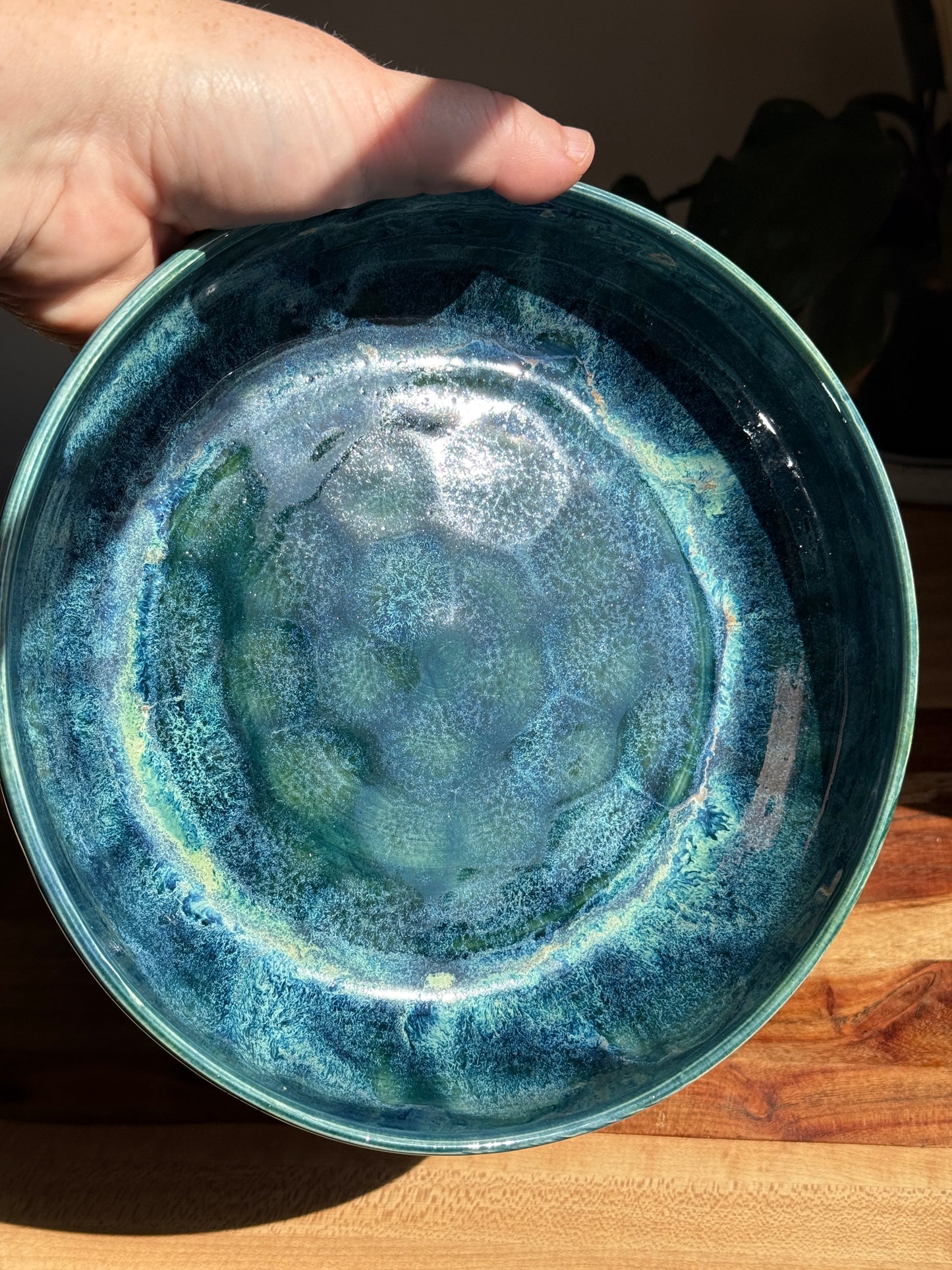 Blue/Green Bowl Plate Set
