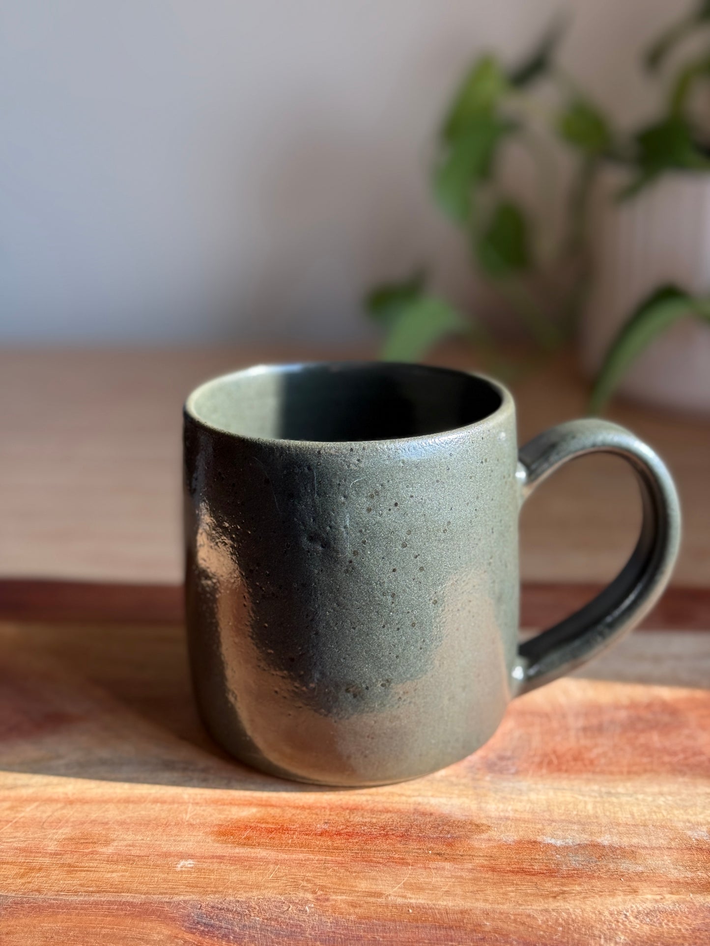 Carved Bat Mug