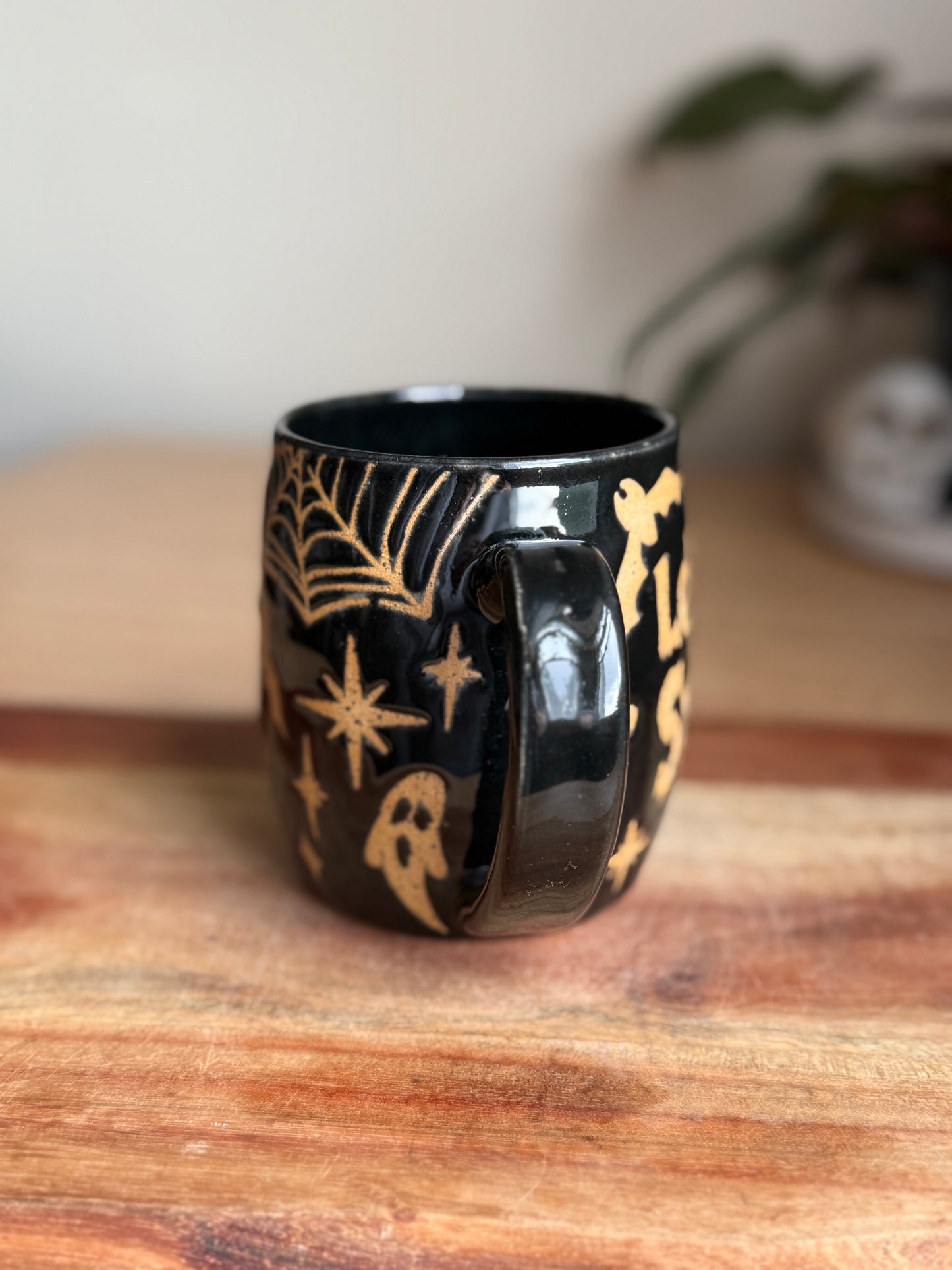 Black “Let’s Get Spooky” Mug