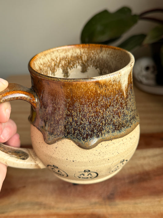 Rust Pumpkin Mug