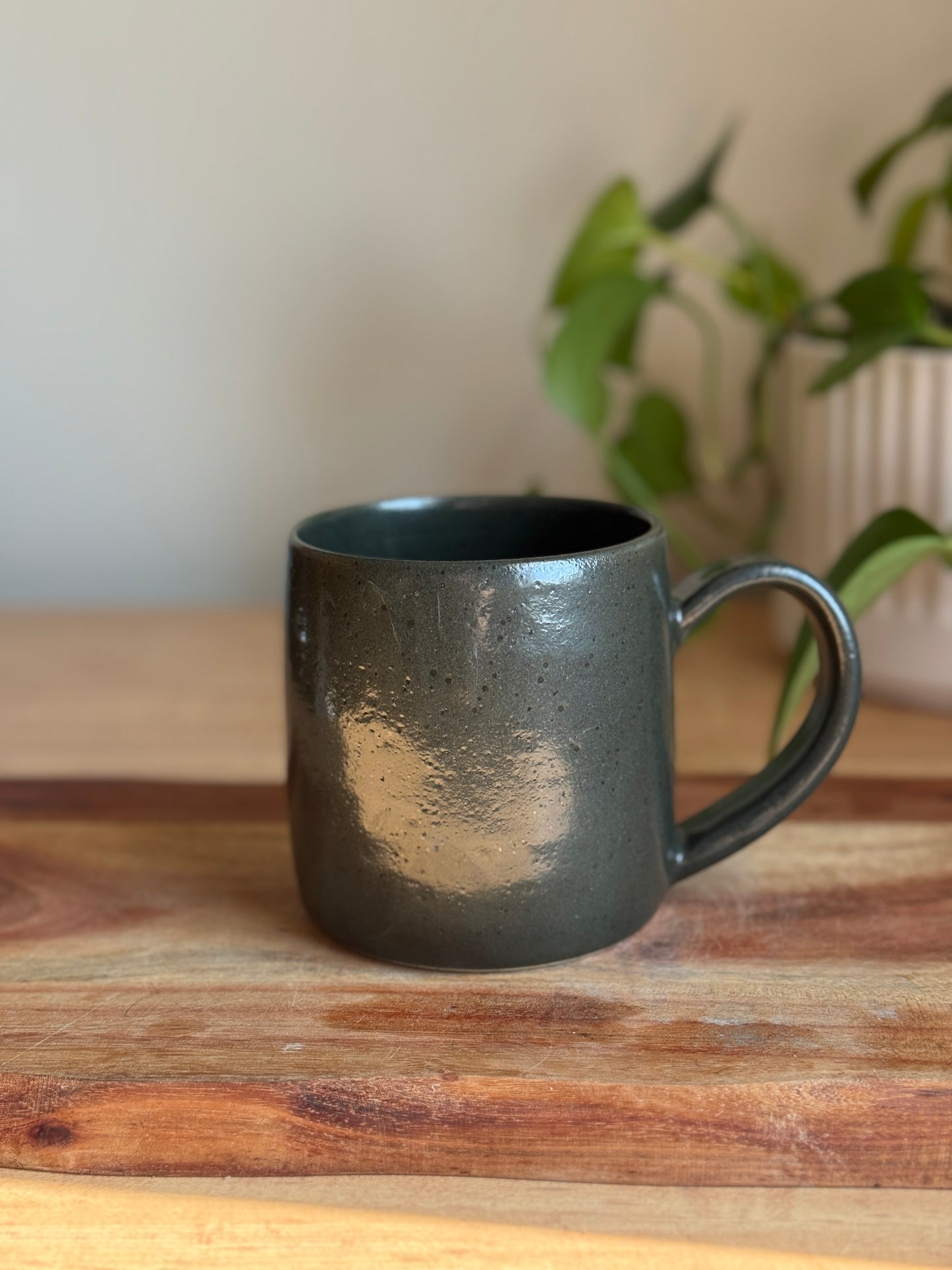 Carved Bat Mug