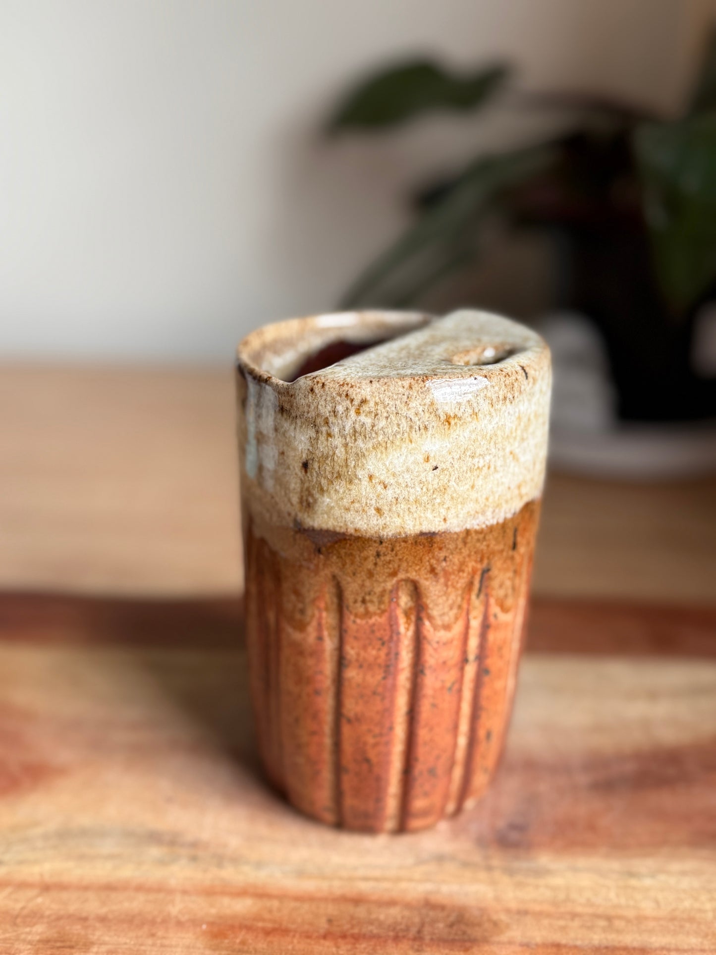 Brown and White Lil’ Sipper