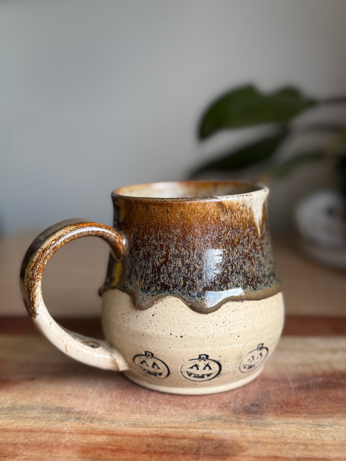 Rust Pumpkin Mug