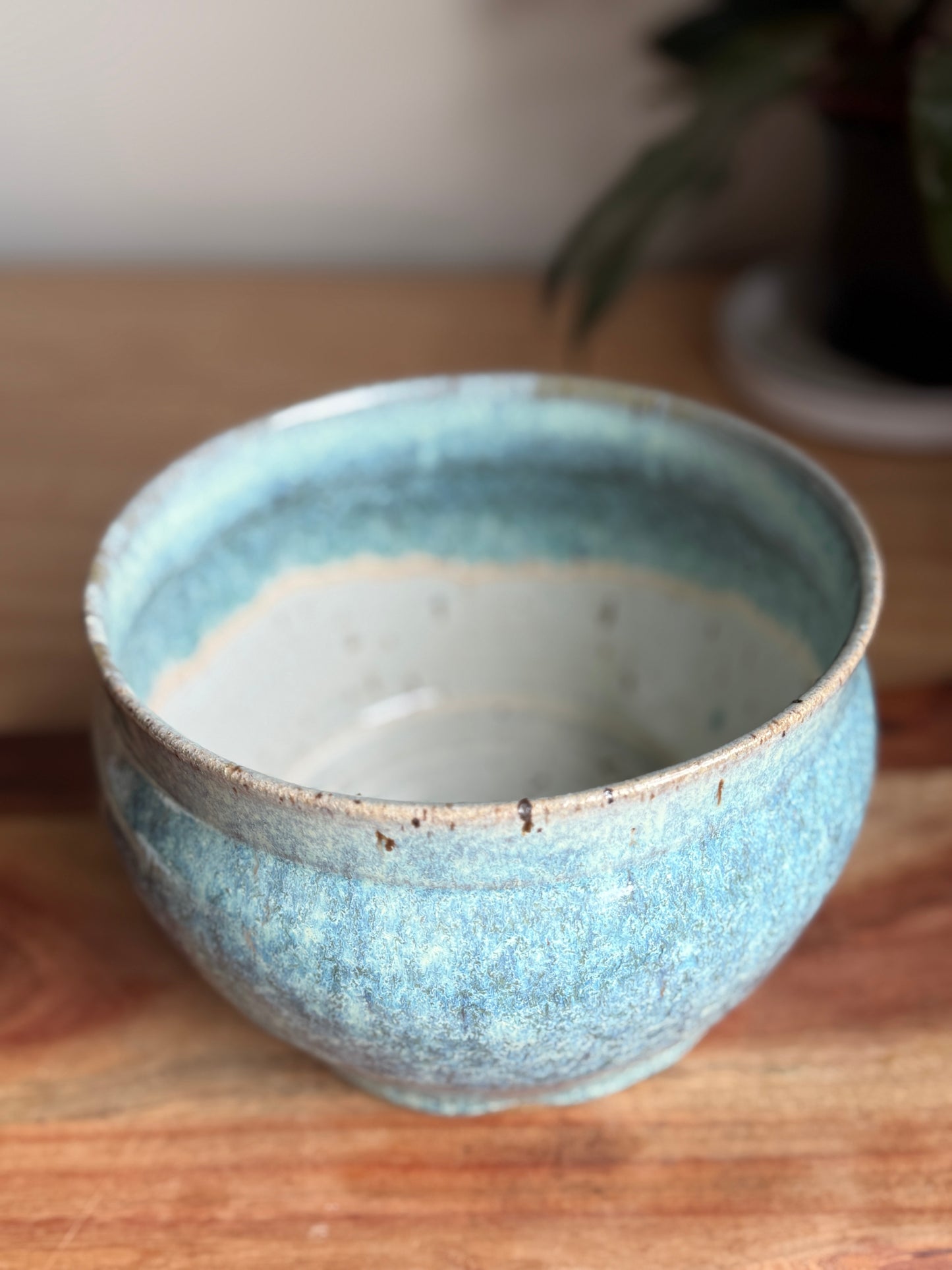 Variegated Blue Bowl