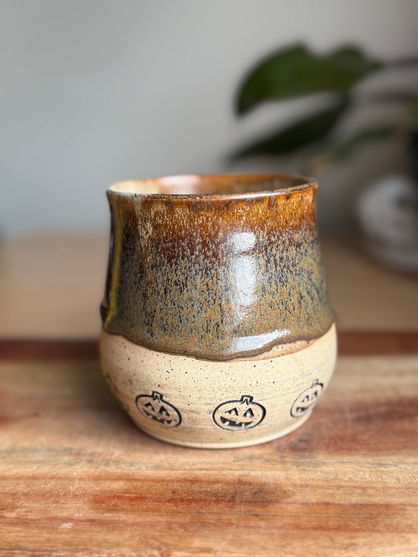 Rust Pumpkin Mug