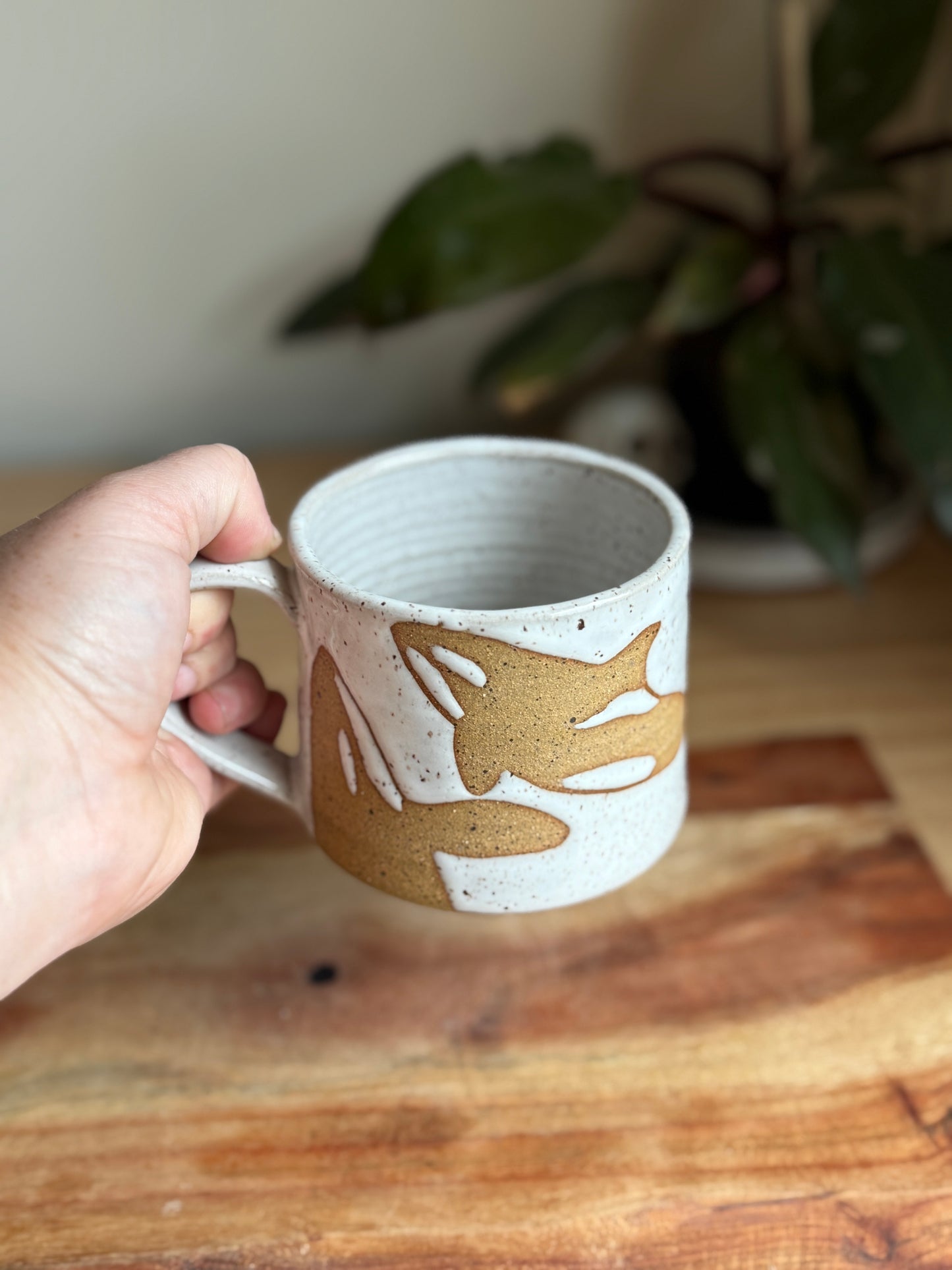 Orca Mug - Gloss White B