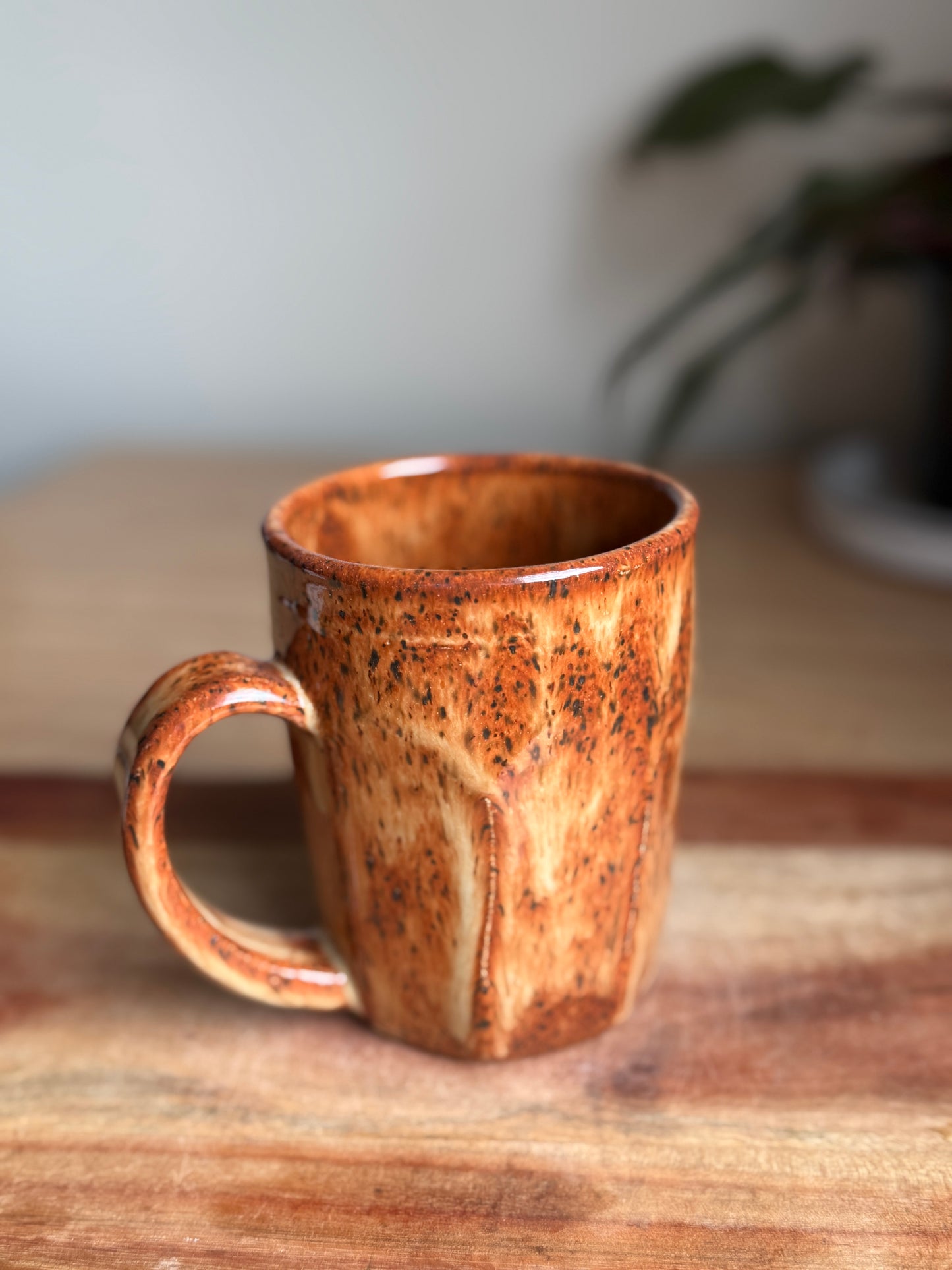 Angular Brown Mug