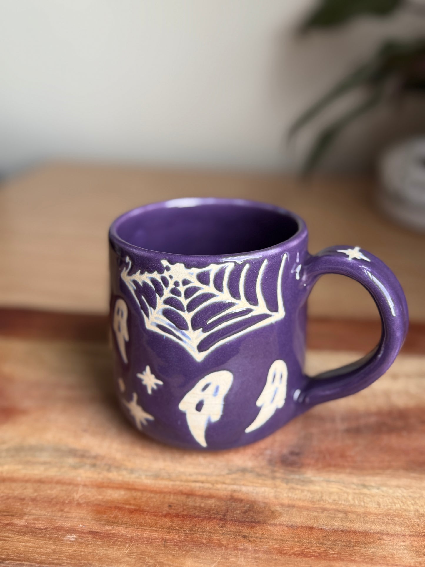 Purple “Spooky Bitch” Mug