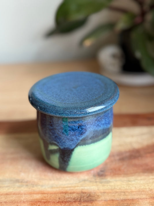 Blue/Green French Butter Bell