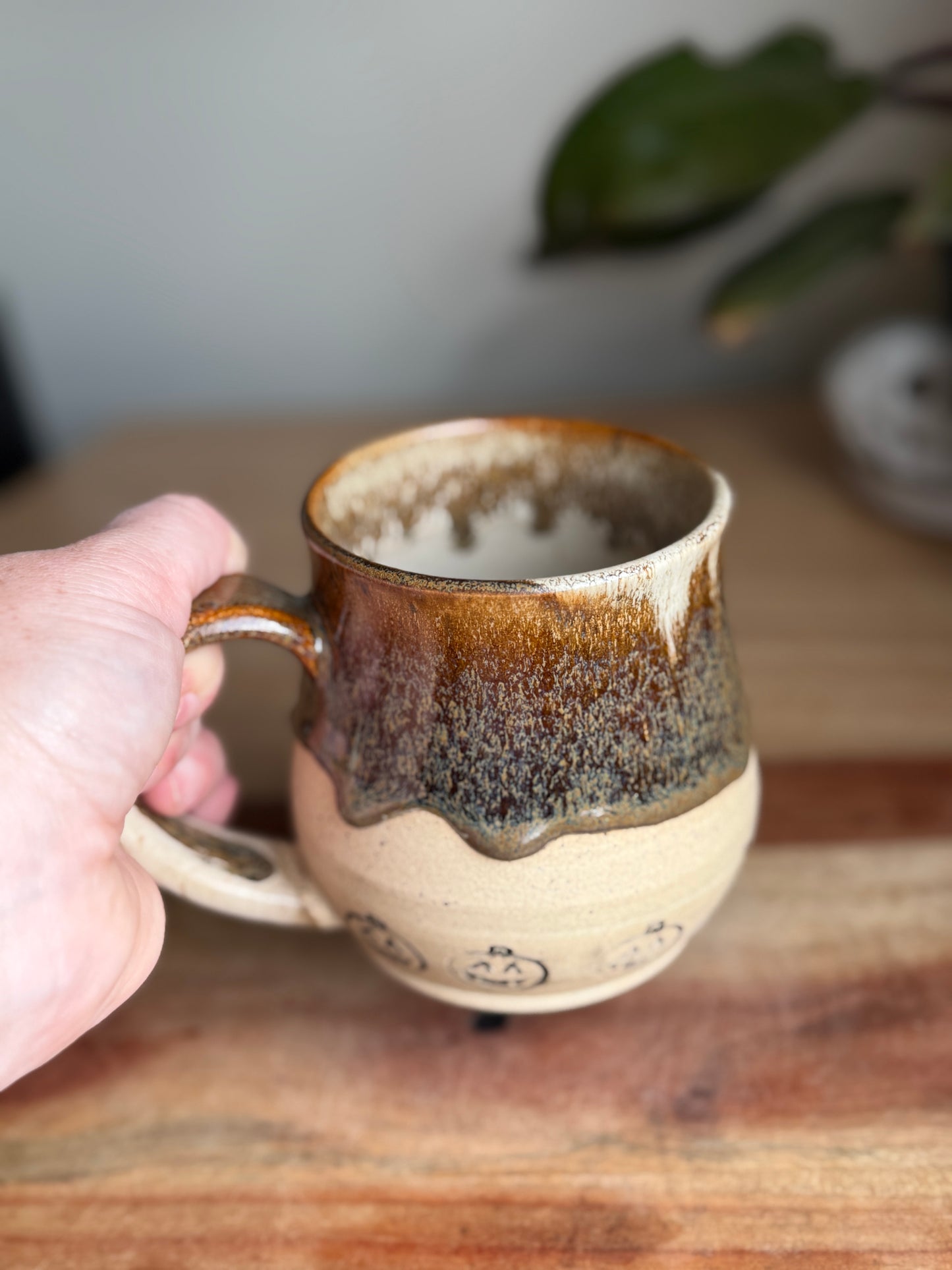 Rust Pumpkin Mug
