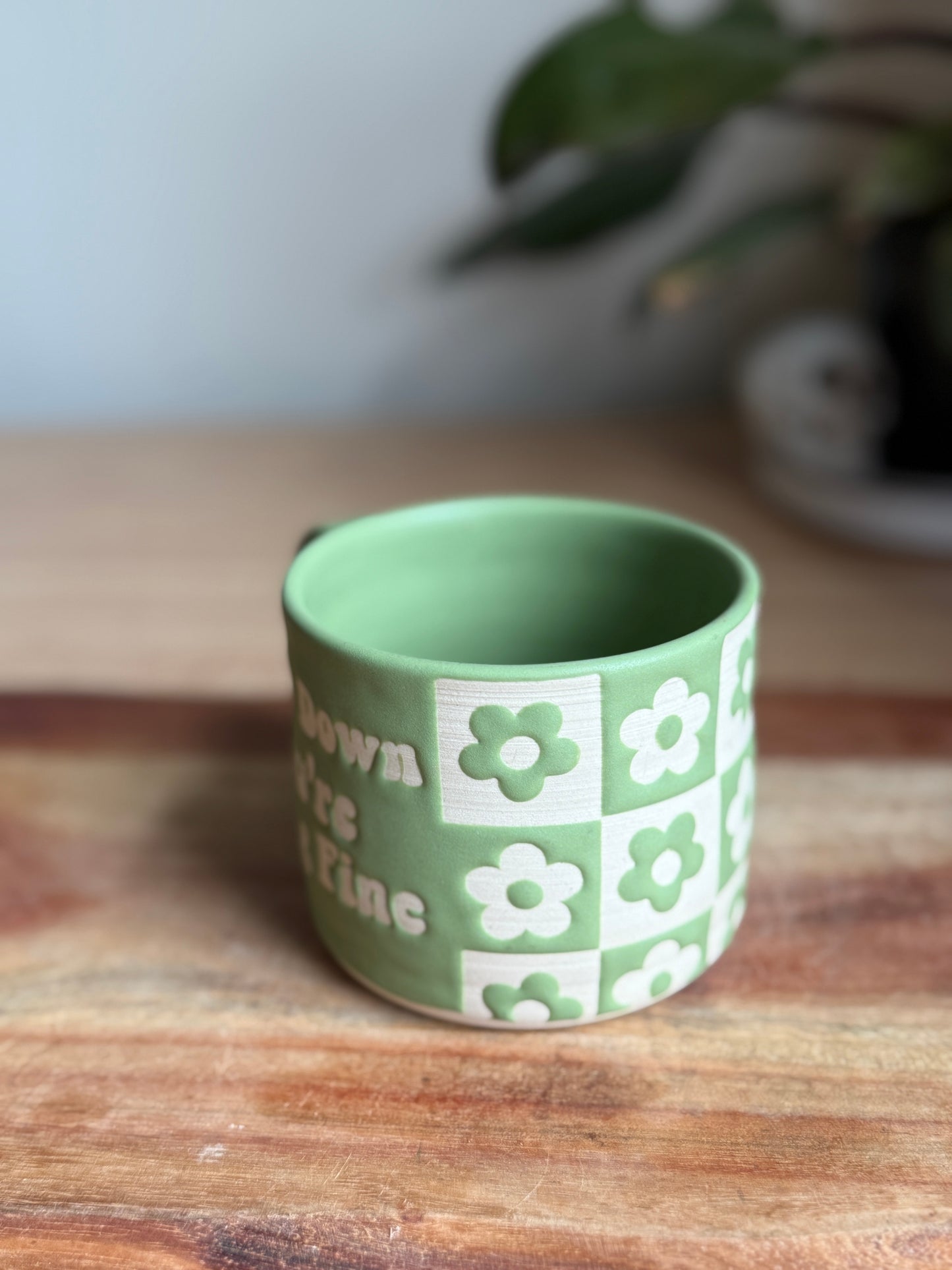 Slow Down Mug - Green