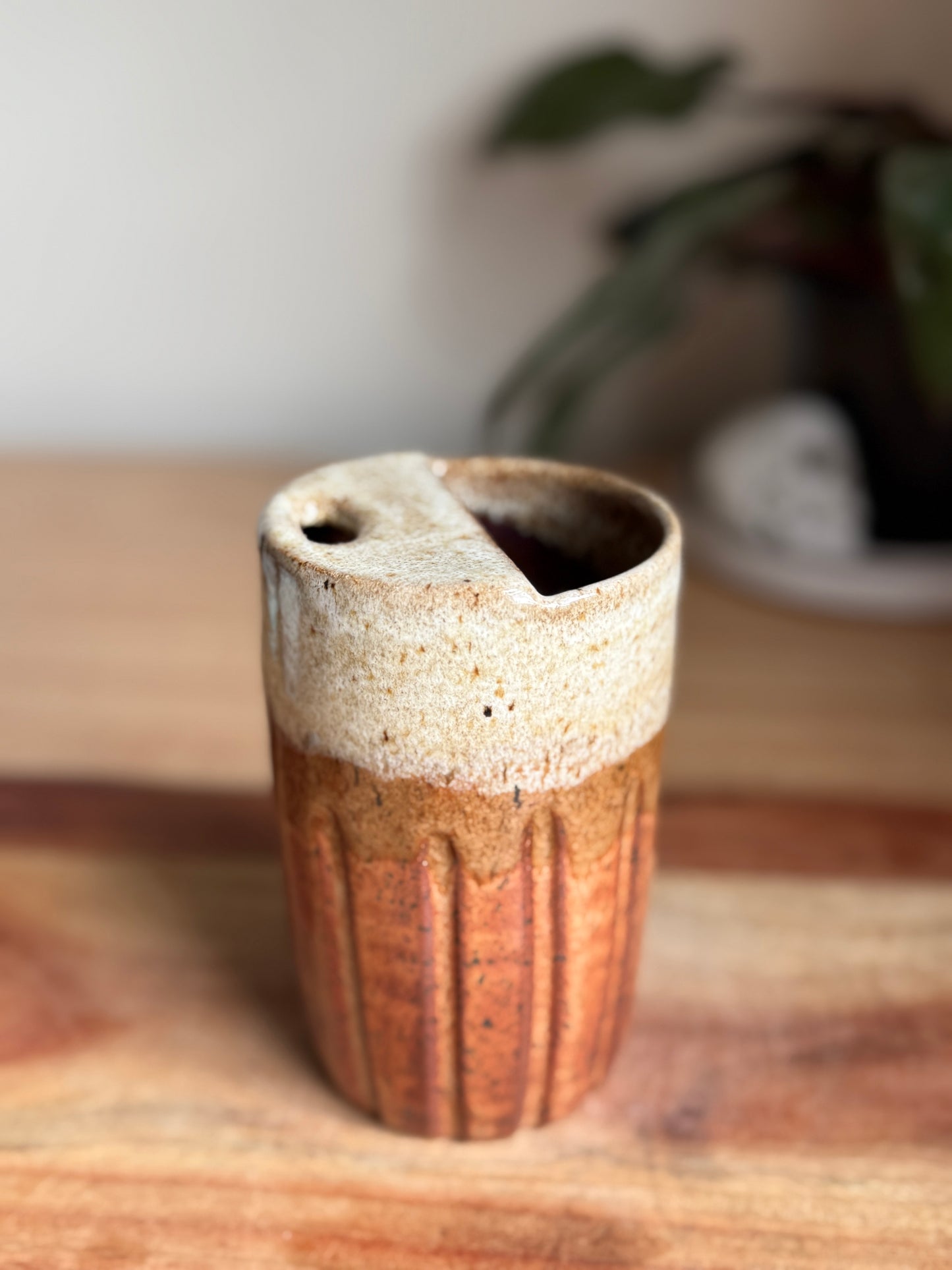 Brown and White Lil’ Sipper