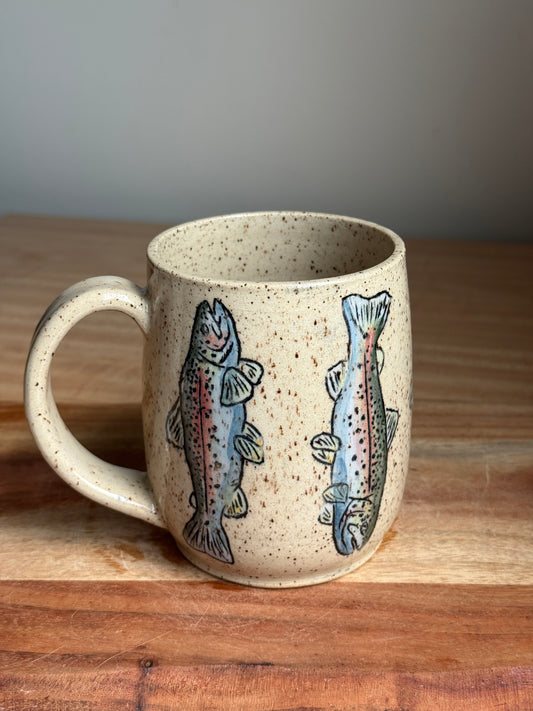Rainbow Trout Mug A (Speckled)