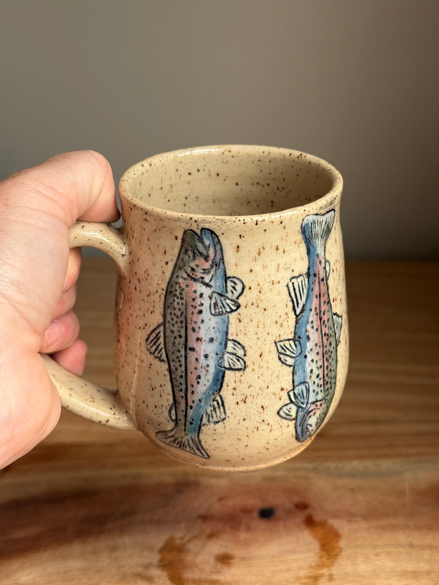 Rainbow Trout Mug B (Speckled)