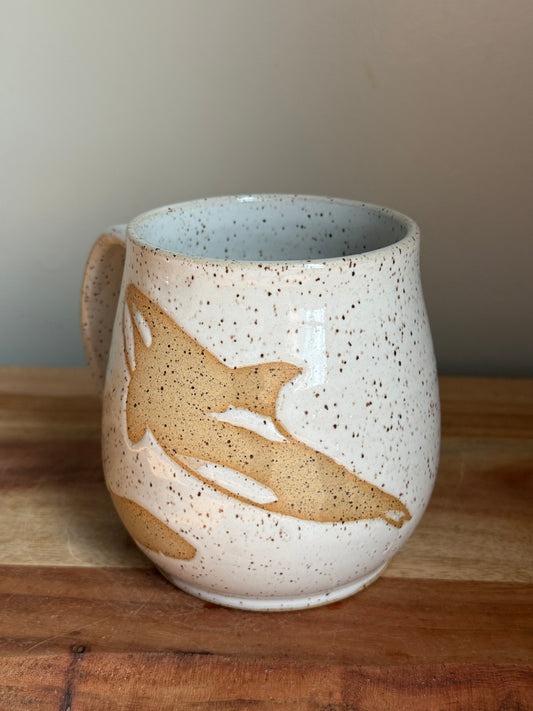 XL Orca Mug M (Gloss White)