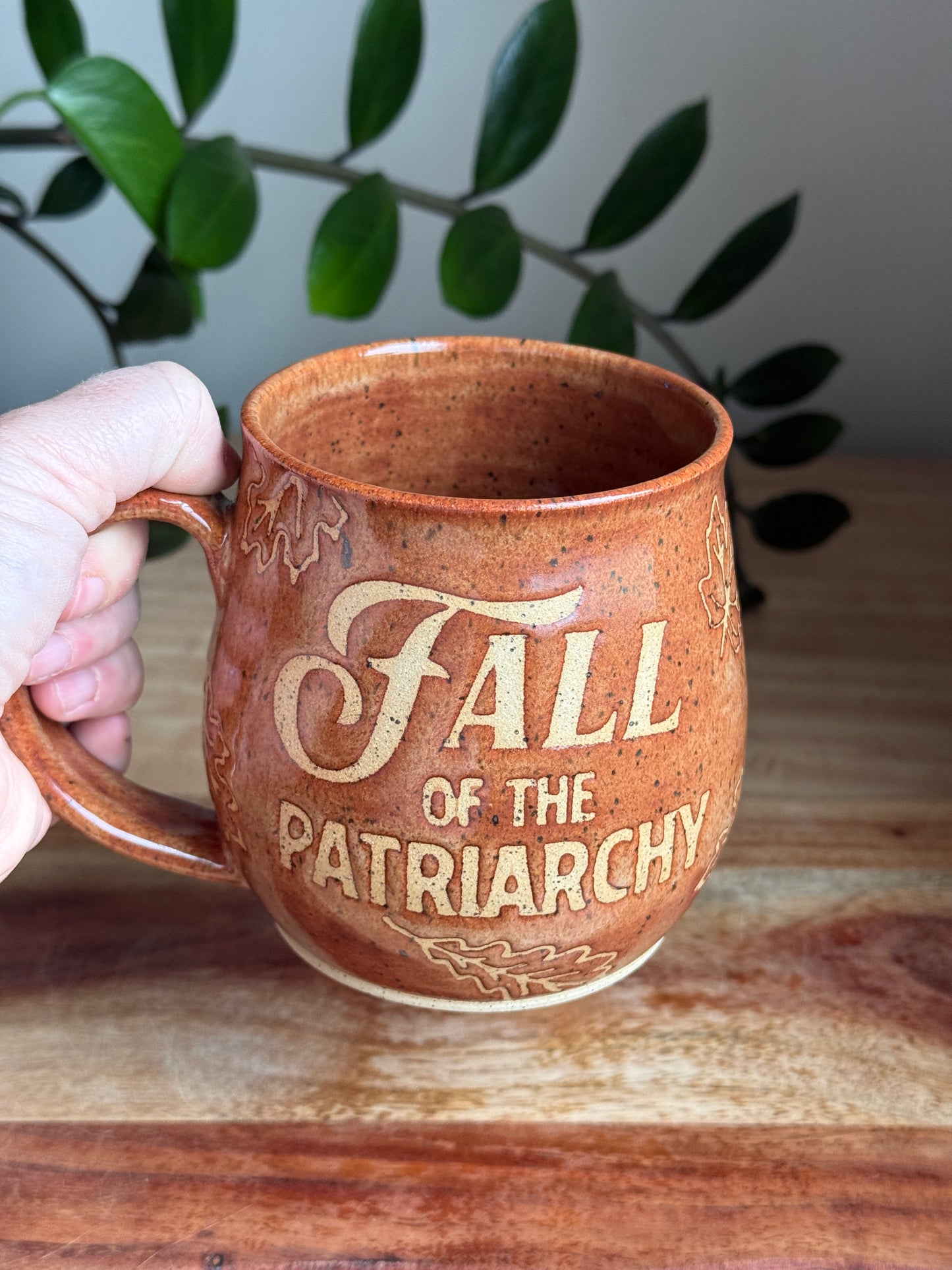 XL Fall of the Patriarchy Mug - Nutmeg