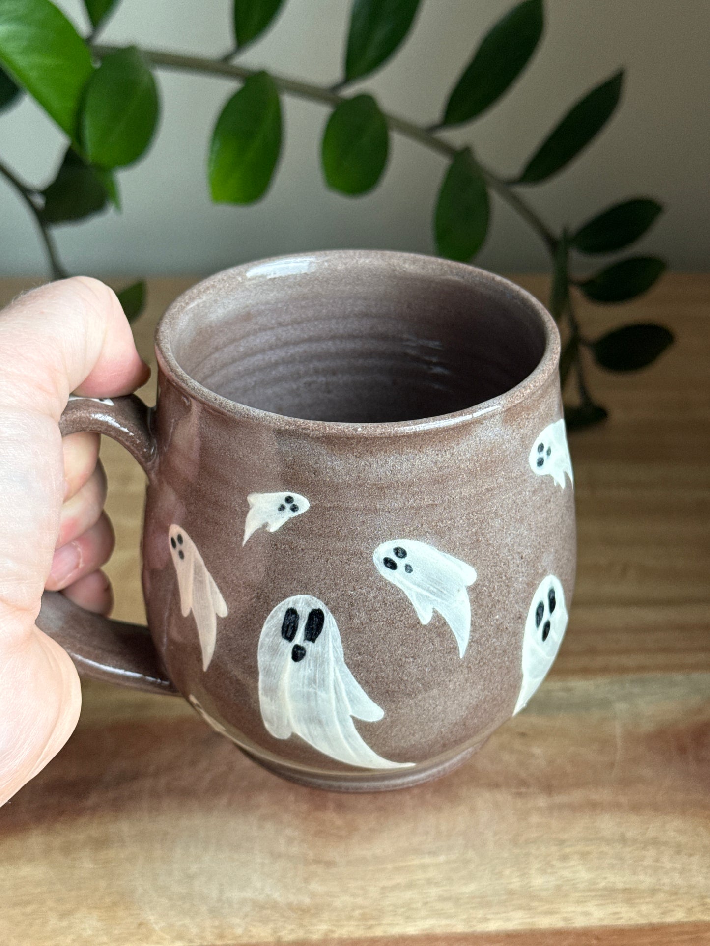 Dark Slip Ghost Mug B