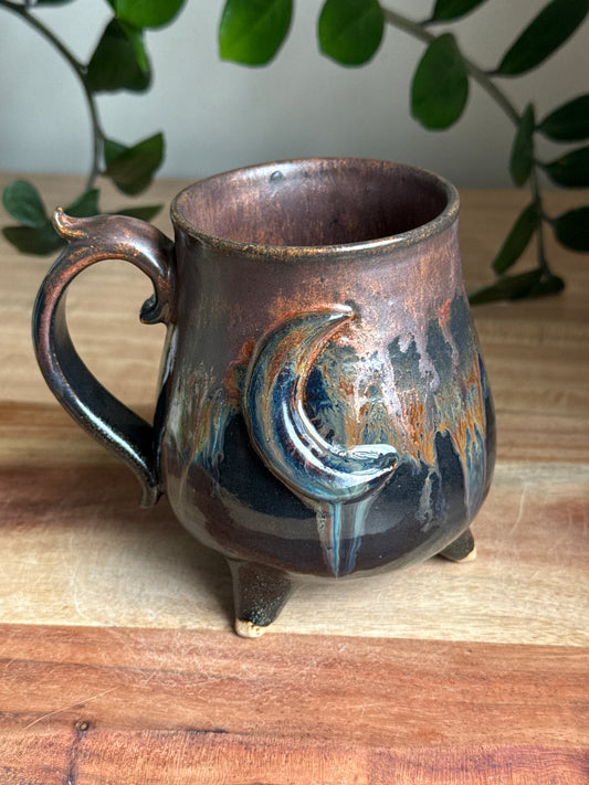 Copper Moon Cauldron Mug