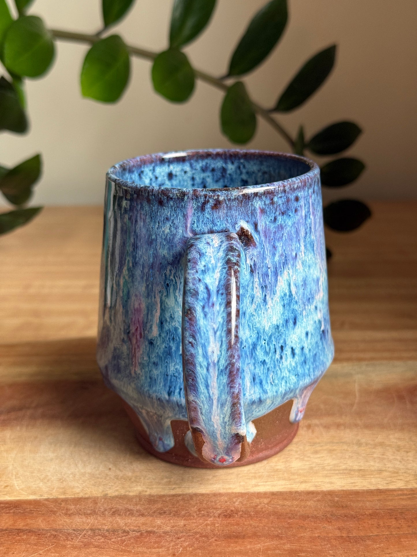 Blue/Puple Glazed Mug
