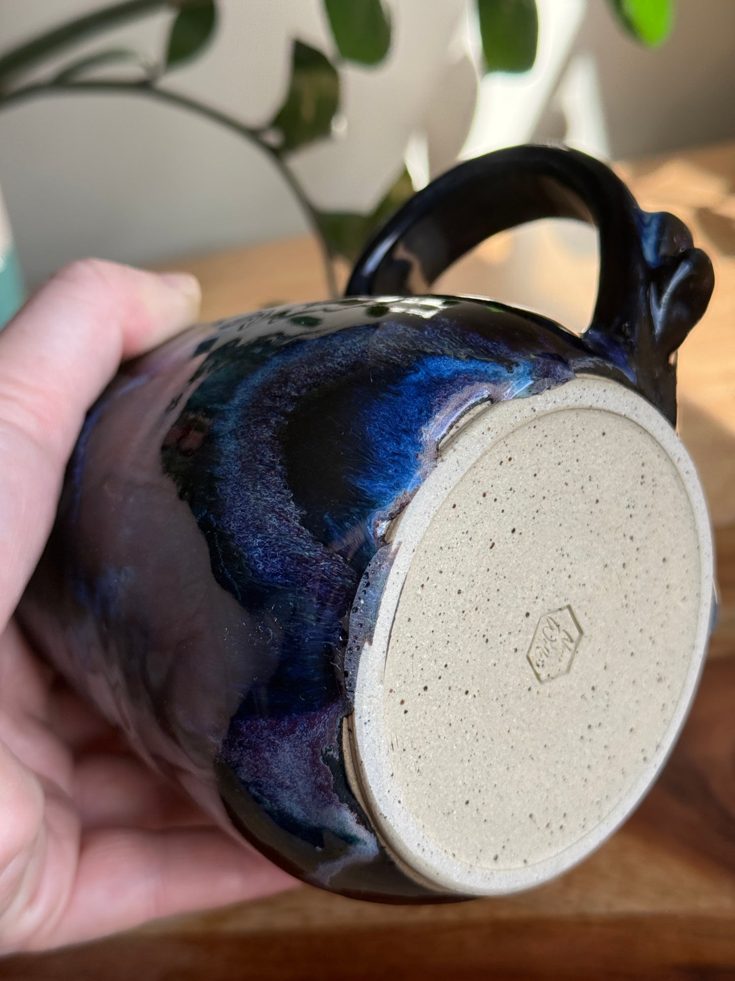 Galaxy Moon Phase Resist Mug B