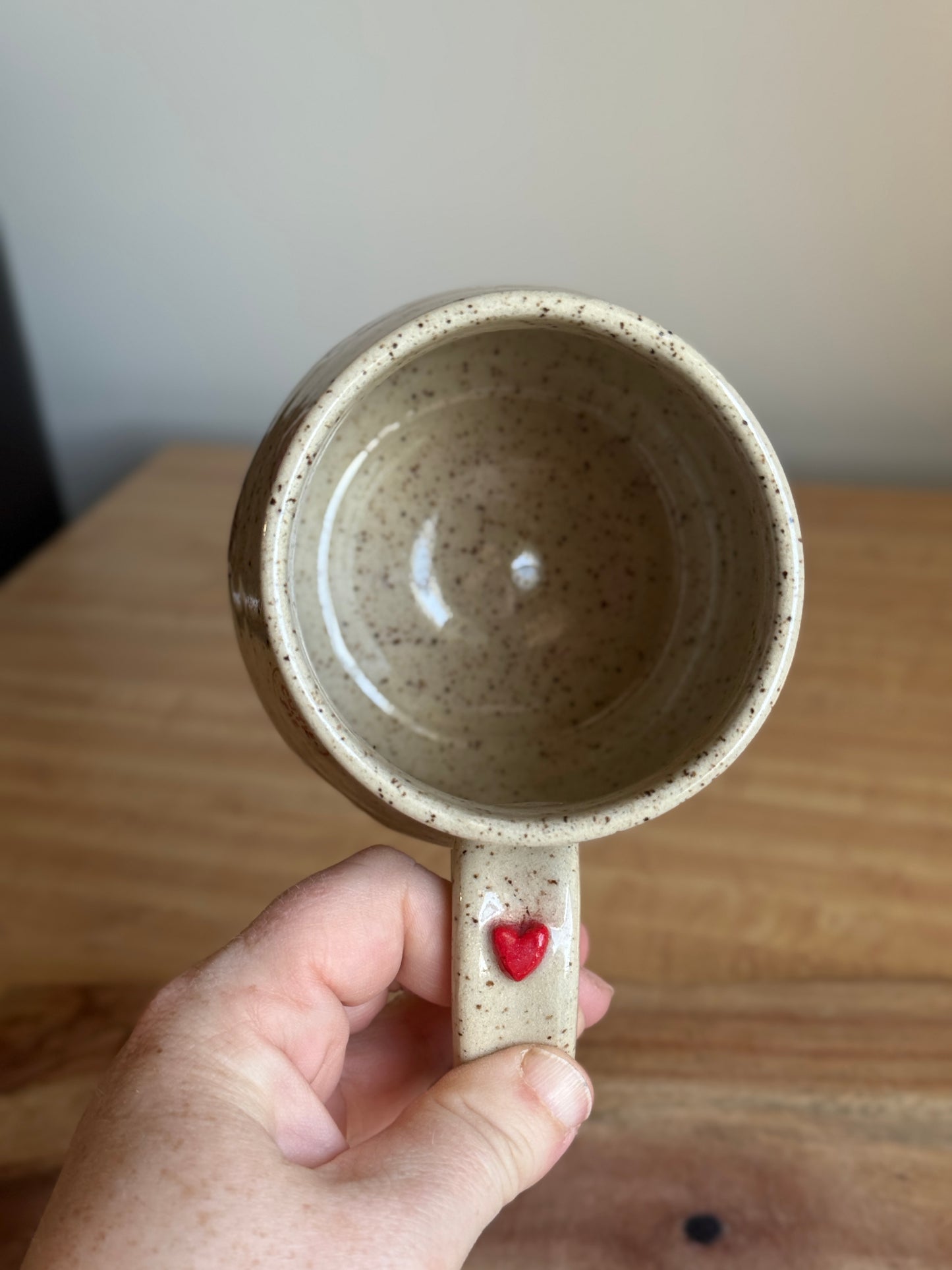 Candy Heart Mug - Red
