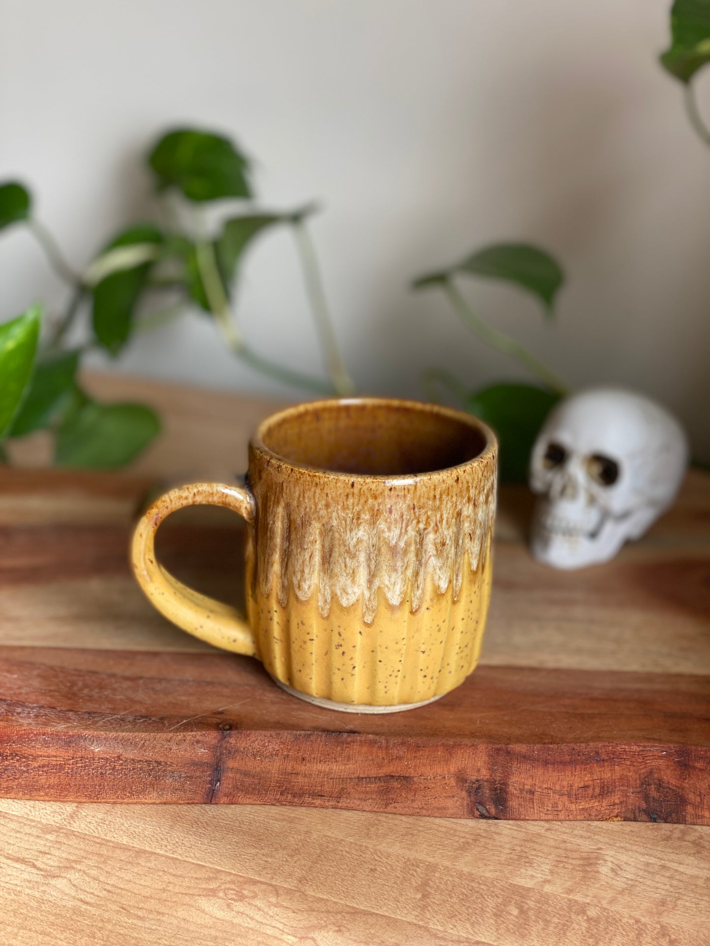 Small Brown Banana Mug A