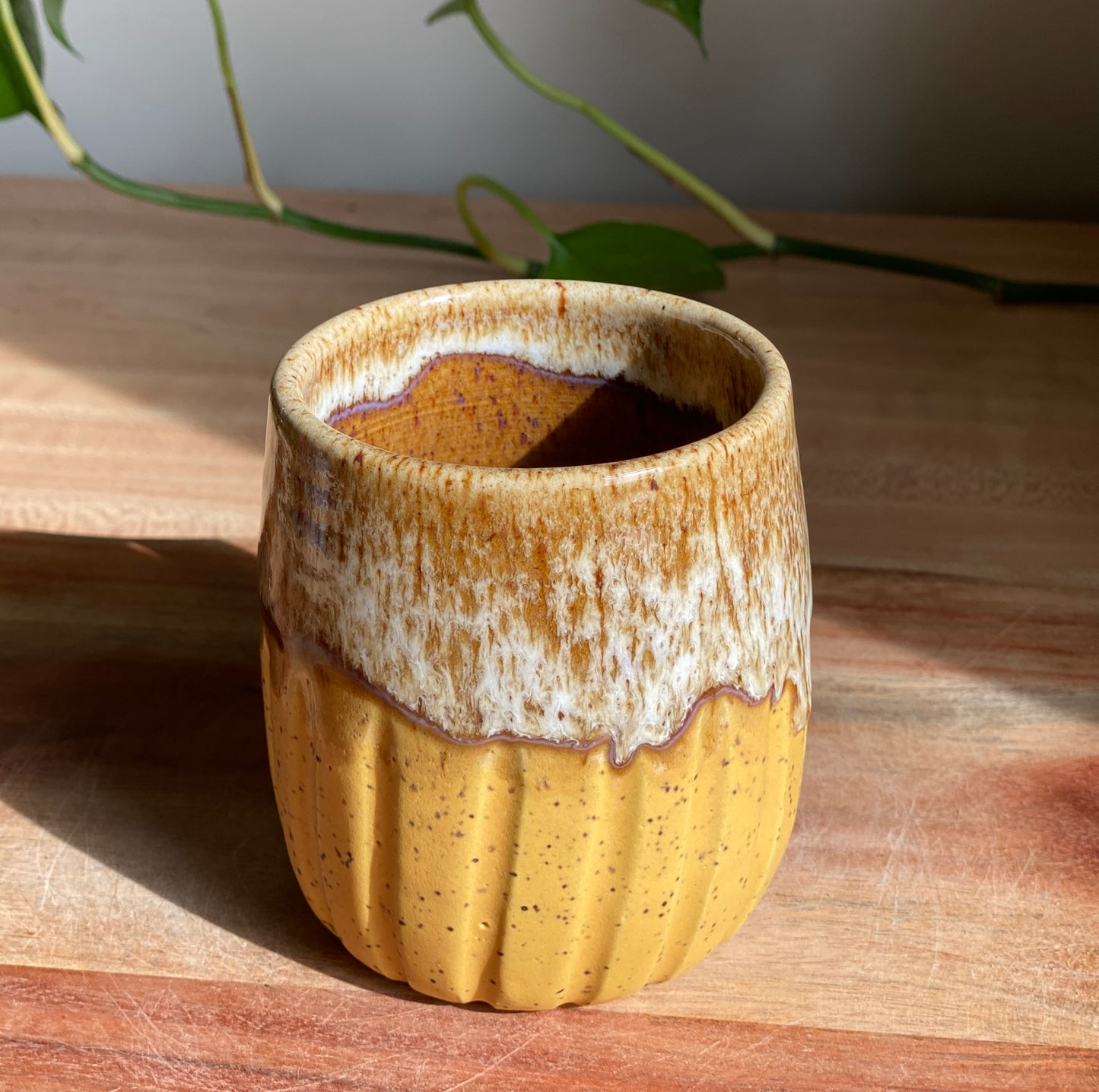 Small Brown Banana Mug B