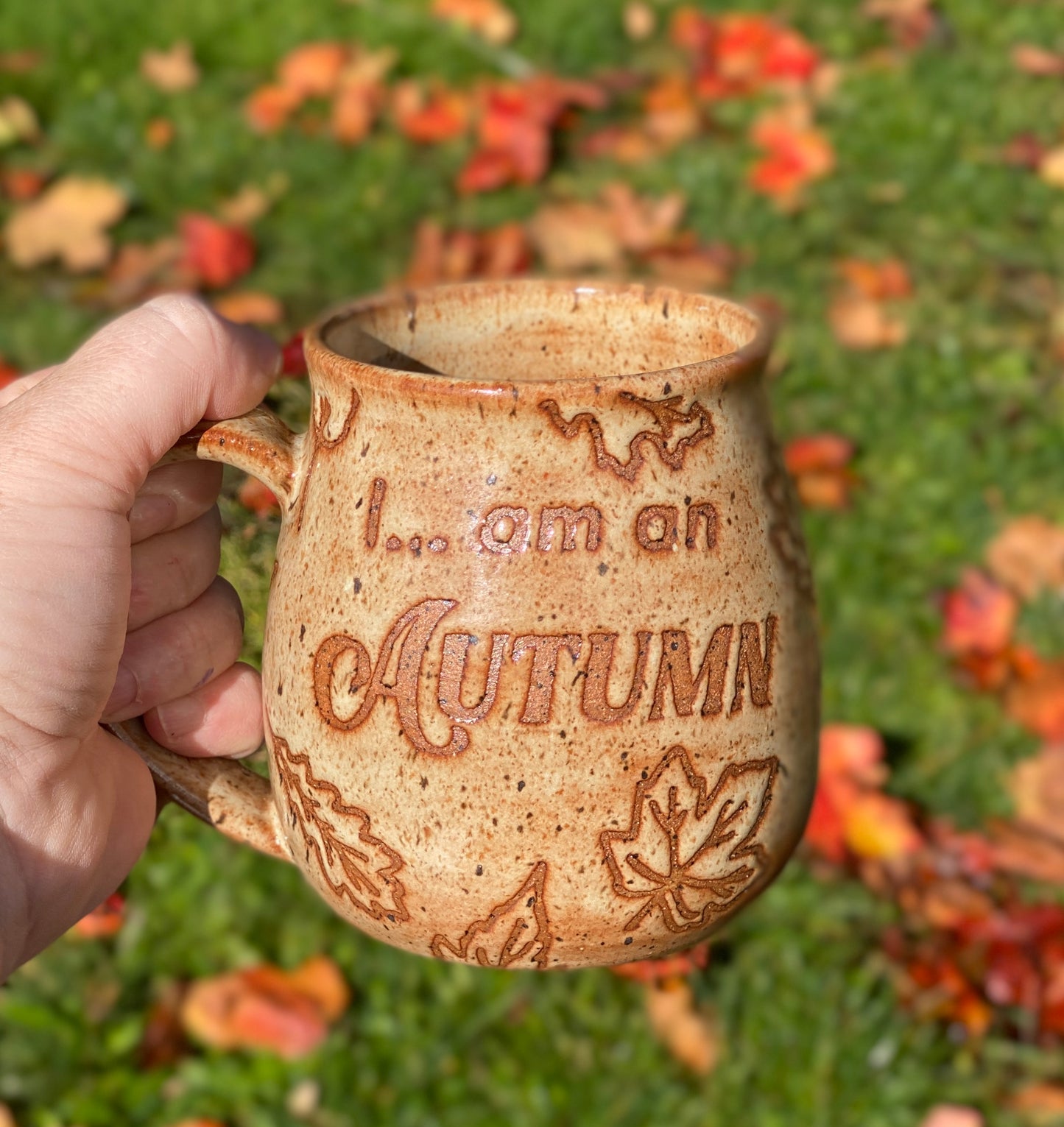 “I… Am An Autumn” Mug