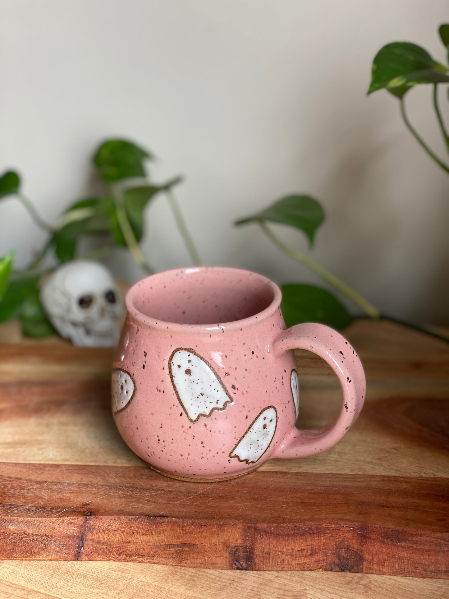 Pink Ghost Mug