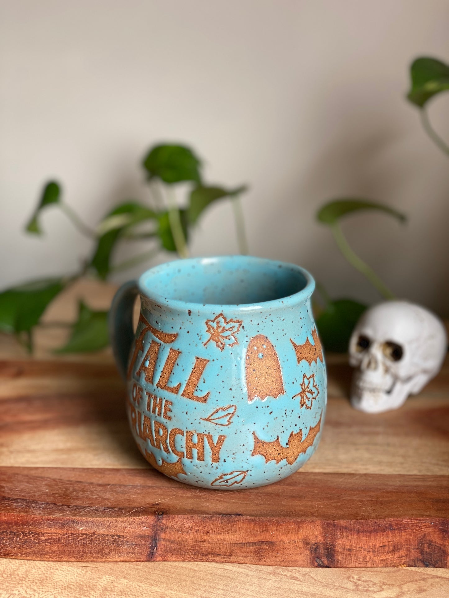 Fall of the Patriarchy Mug - Turquoise