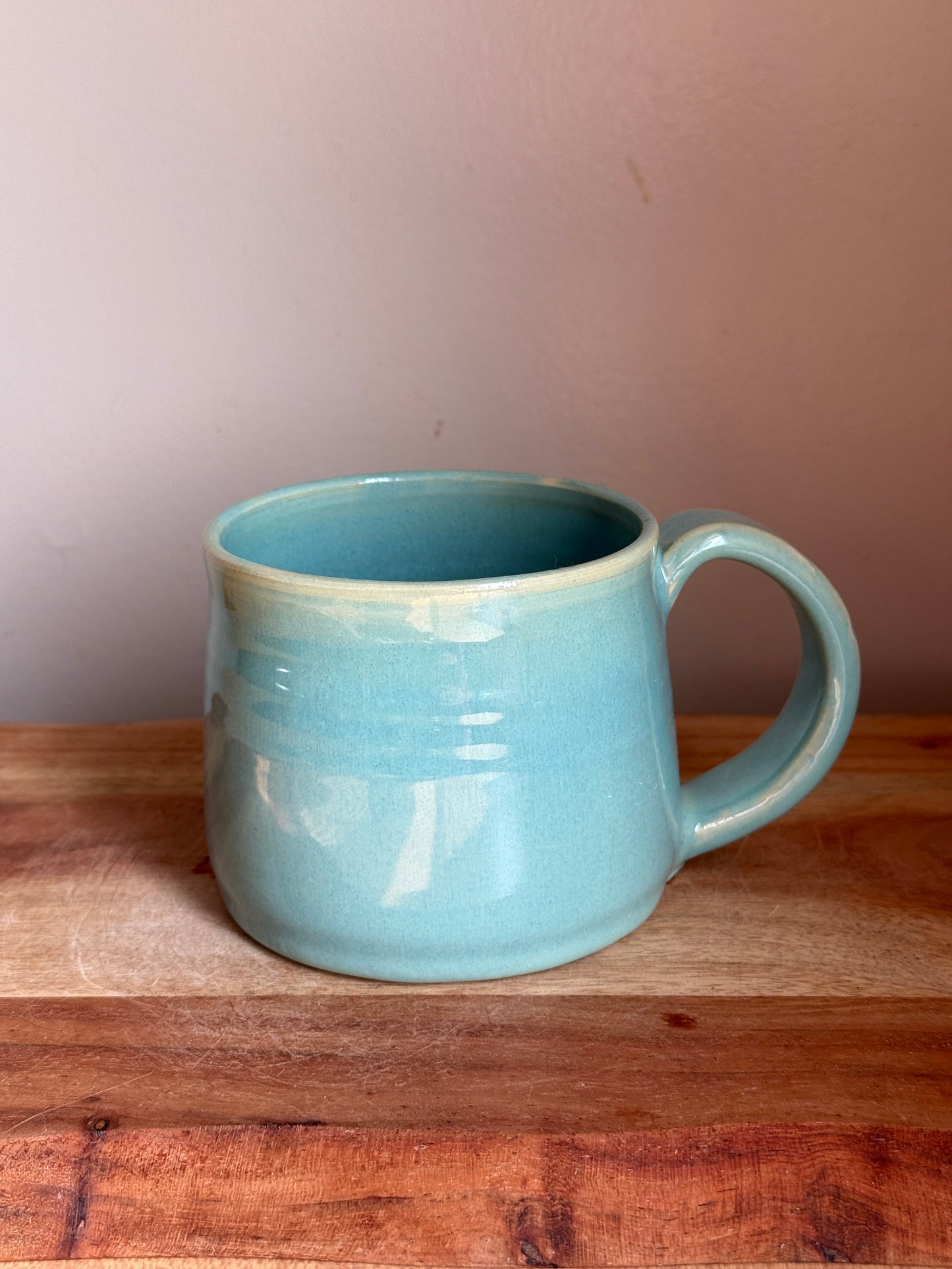 Rainbow Quilt Mug (Blue)