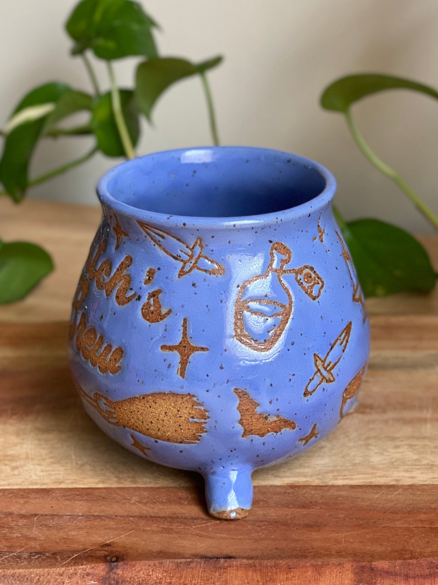 Witch’s Brew Cauldron Mug A